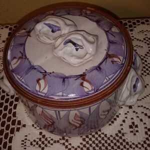 Handcrafted pottery bowl